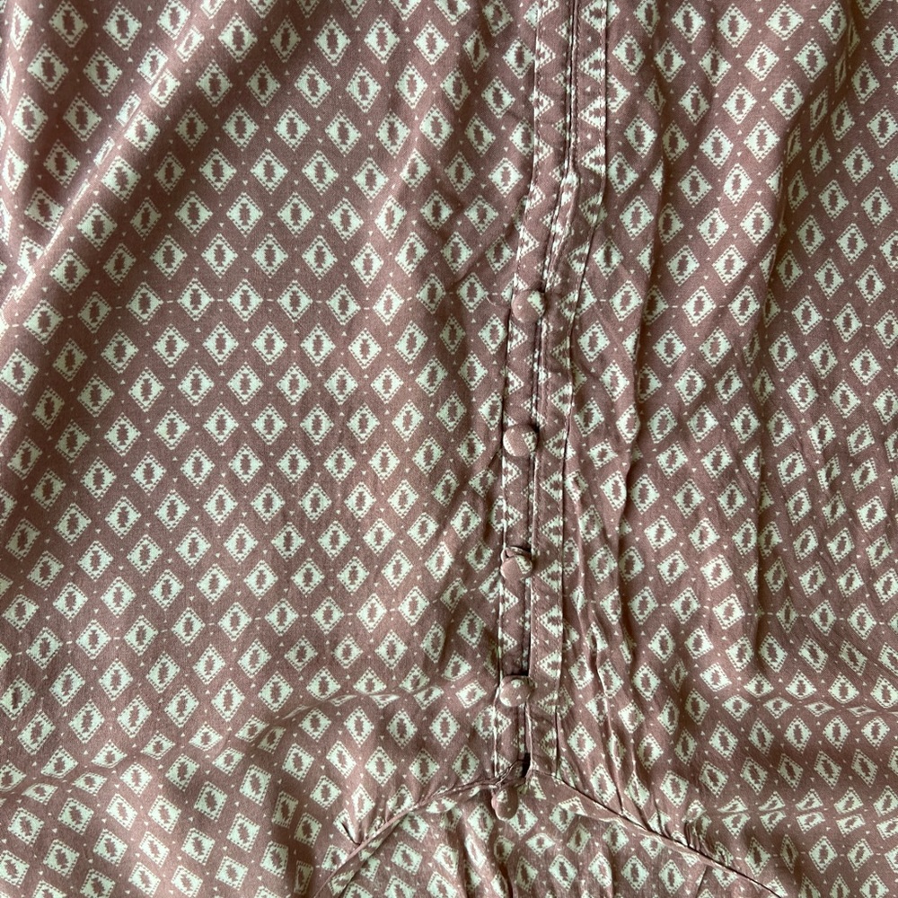 Pink Patterned Women's Jumpsuit - Picture 11 of 13